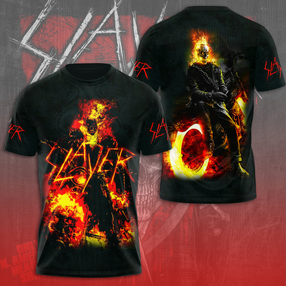 Sportswearmerch Slayer Music Personalized T-shirt For Fan