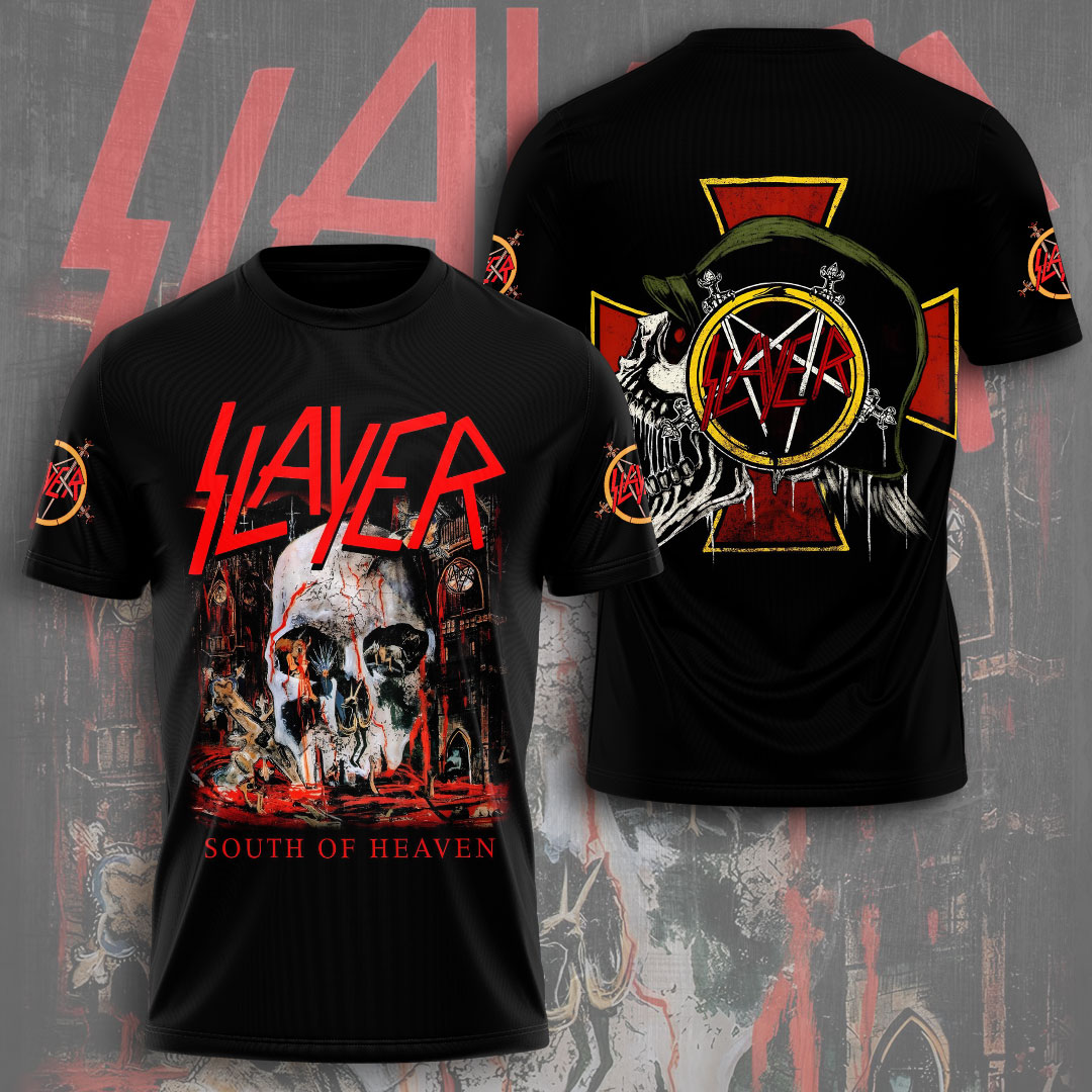 Sportswearmerch Slayer Music Personalized T-shirt For Fan