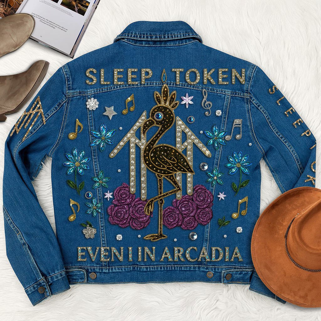 Sportswearmerch Sleep Token Denim Jacket Gift For Fans