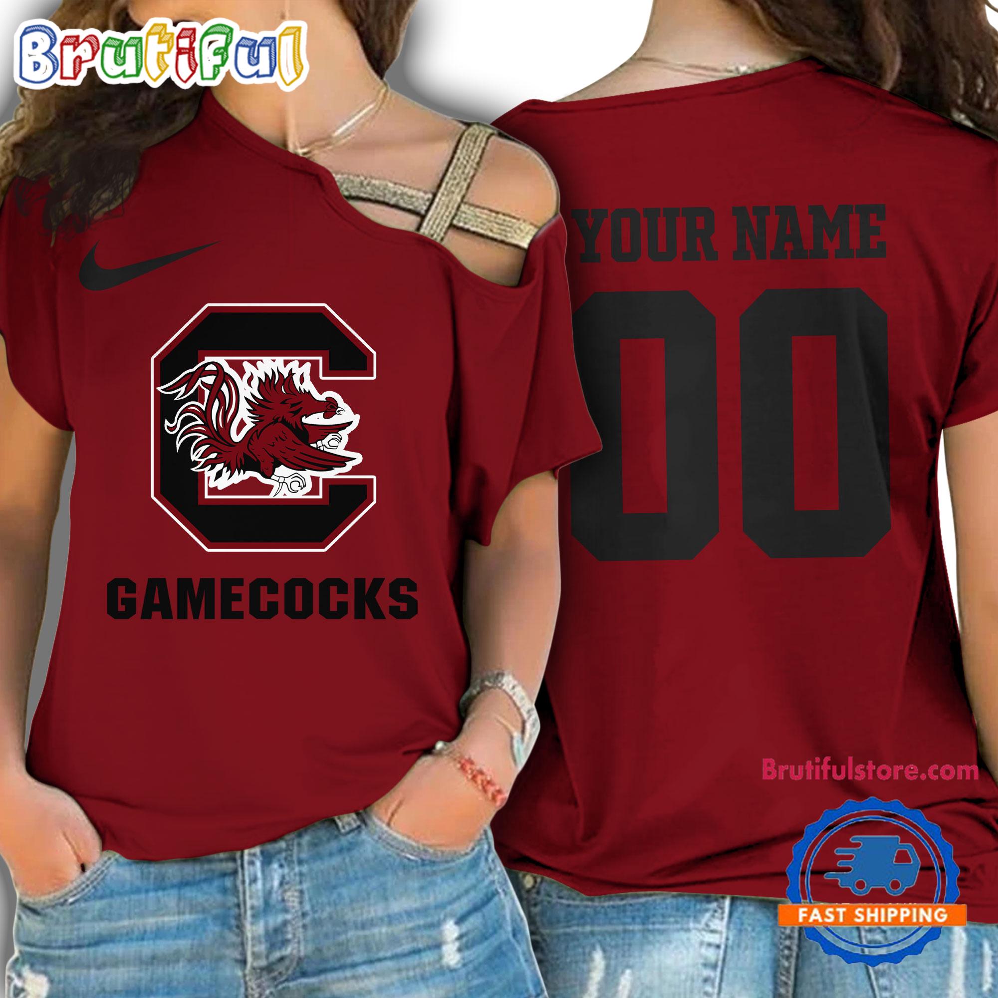 Sportswearmerch South Carolina Gamecocks NCAA Strapless Sleeve Short For Fan