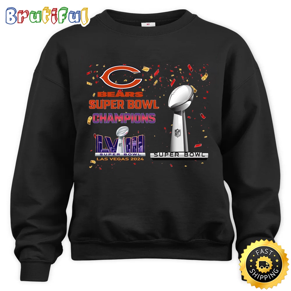 Sportswearmerch Chicago Bears NFL Personalized Snow Tree Ugly Christmas Sweater For Fan