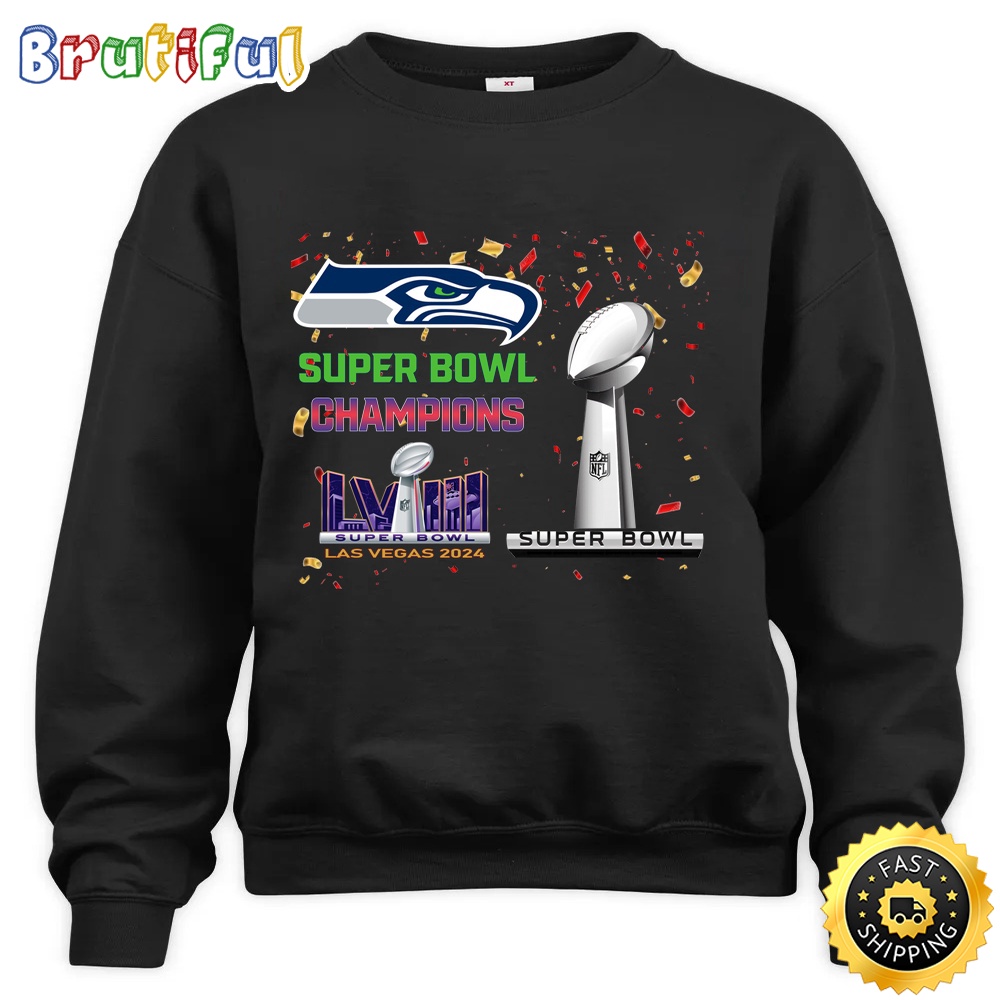 Sportswearmerch VSeattle Seahawks NFL Personalized Snow Tree Ugly Christmas Sweater For Fan
