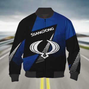 Sportswearmerch SsangYong Car Bomber Jacket For Fan