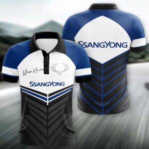 Sportswearmerch SsangYong Car Polo Shirt For Fan
