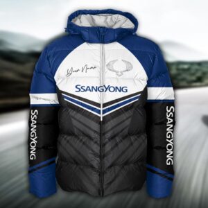 Sportswearmerch SsangYong Car Puffer Jacket For Fan