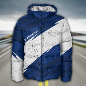 Sportswearmerch SsangYong Car Puffer Jacket For Fan