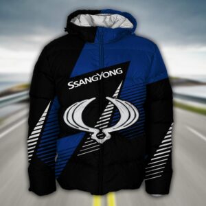 Sportswearmerch SsangYong Car Puffer Jacket For Fan