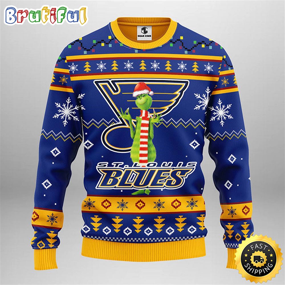 Sportswearmerch St. Louis Blues NHL Christmas Sweater For Fan