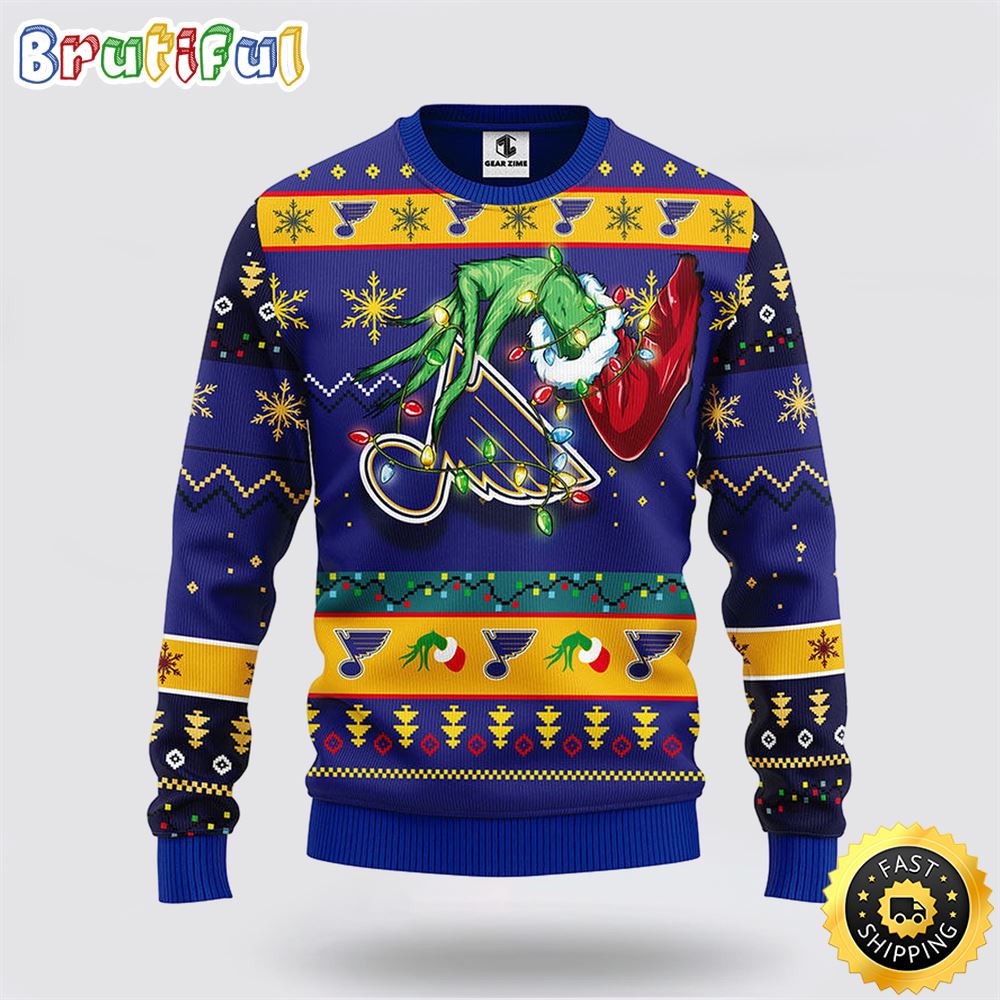 Sportswearmerch St. Louis Blues NHL Christmas Sweater For Fan
