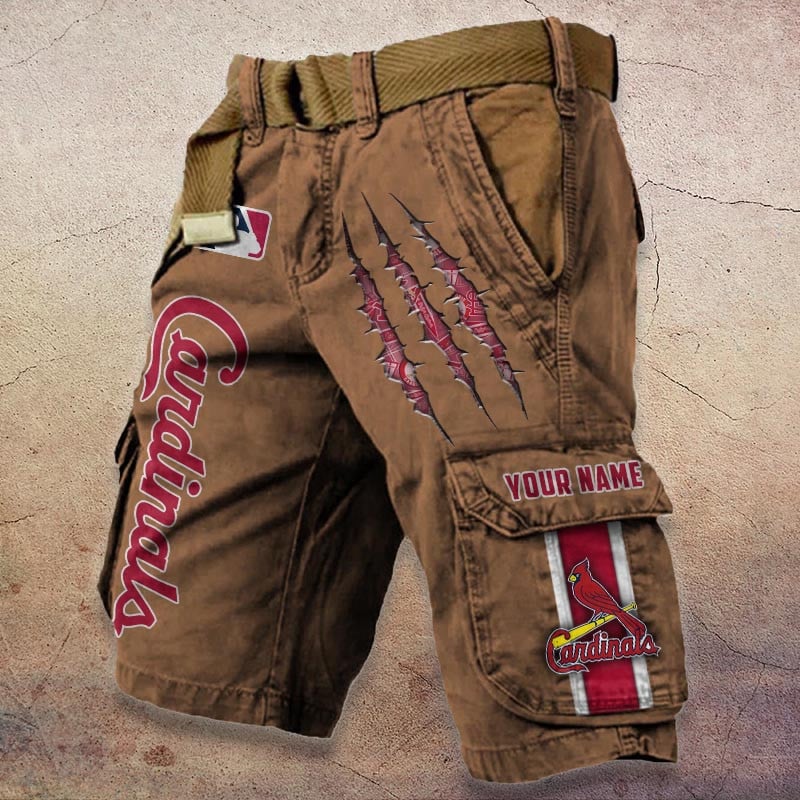 Sportswearmerch St. Louis Cardinals MLB Denim Short For Fan