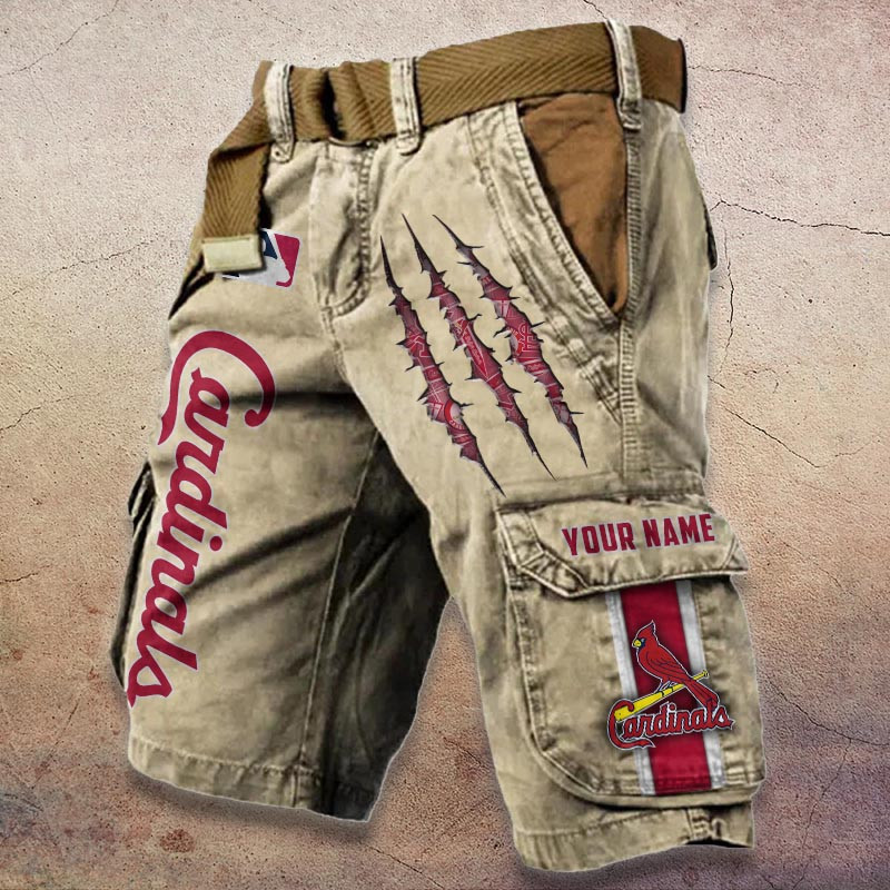Sportswearmerch St. Louis Cardinals MLB Denim Short For Fan