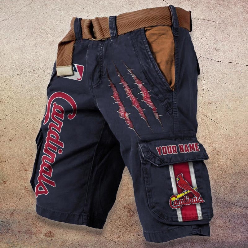 Sportswearmerch St. Louis Cardinals MLB Denim Short For Fan