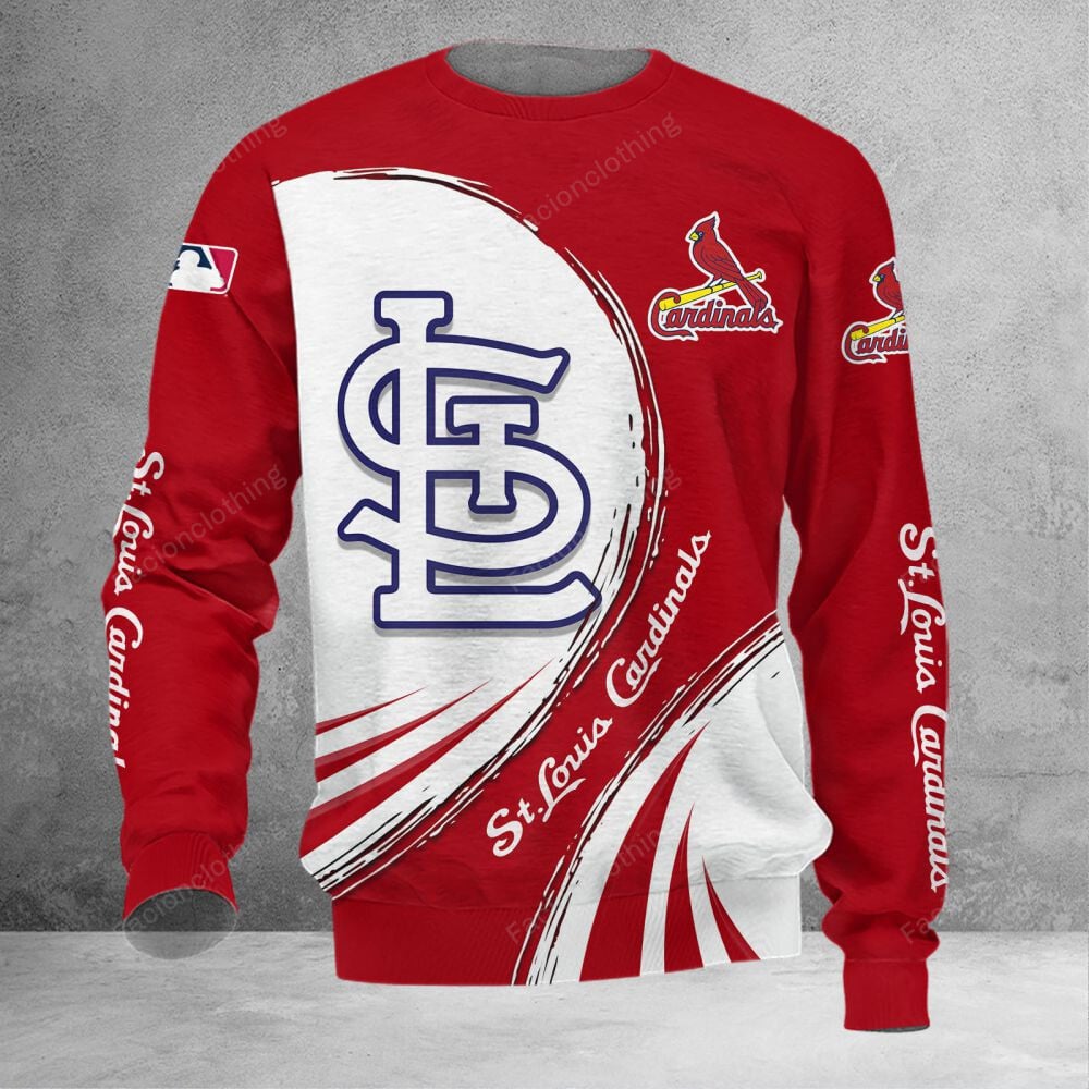 Sportswearmerch St. Louis Cardinals MLB Personalized Sweater For Fan
