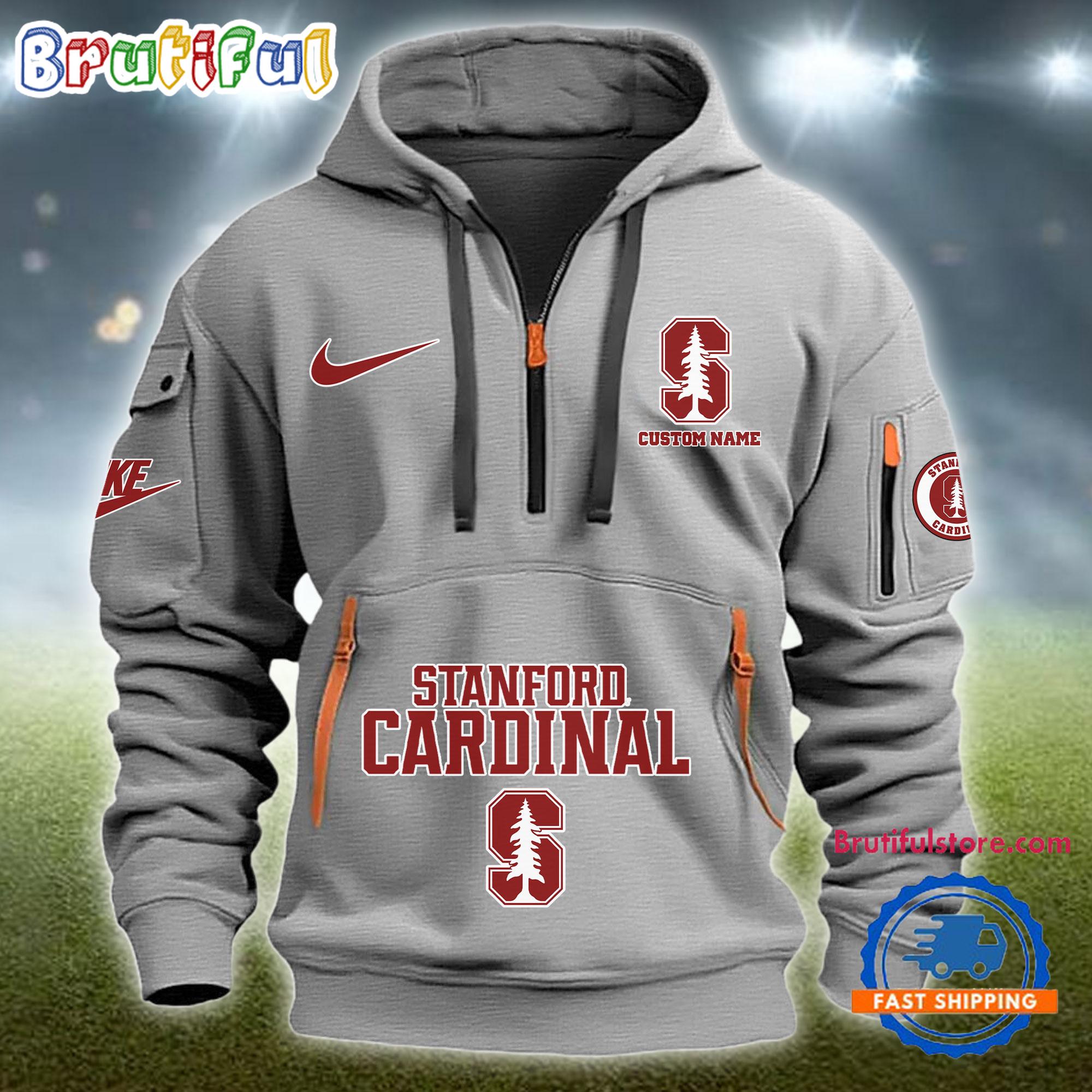 Sportswearmerch Stanford Cardinal NCAA Half Zip Hoodie For Fan