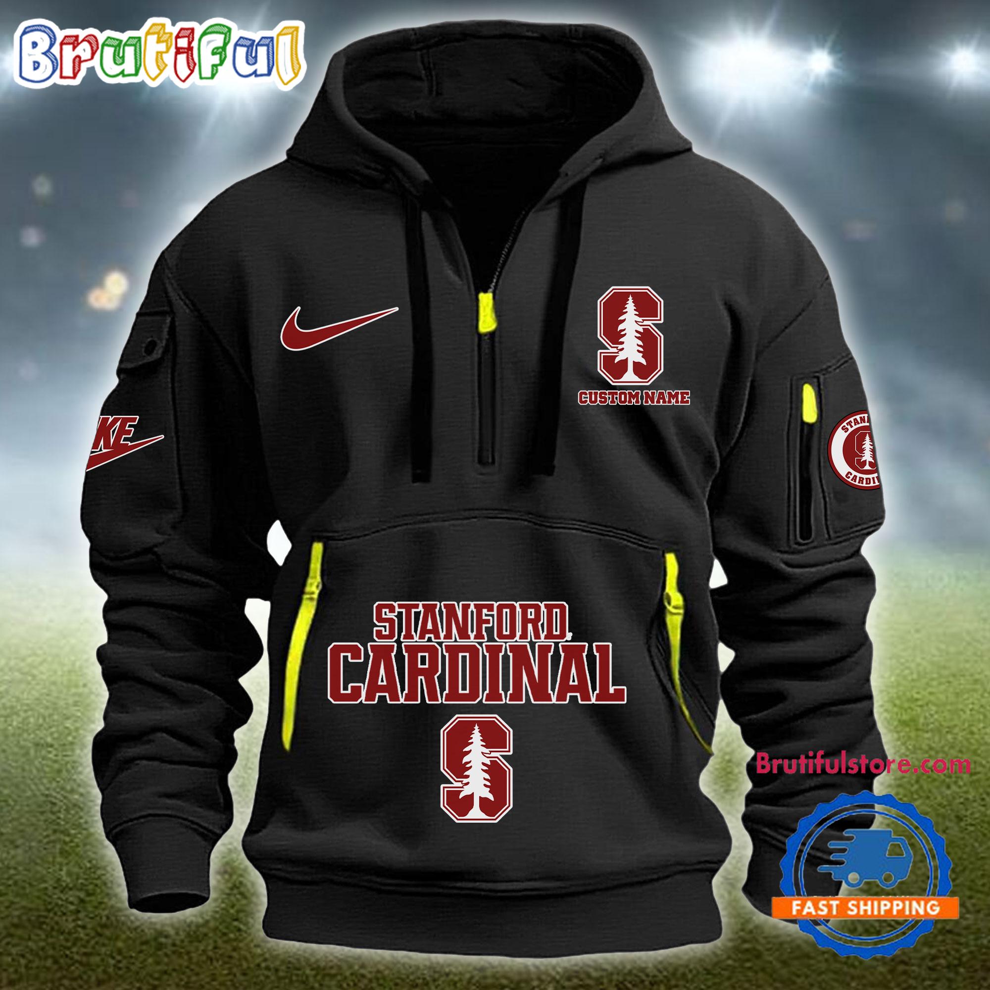 Sportswearmerch Stanford Cardinal NCAA Half Zip Hoodie For Fan
