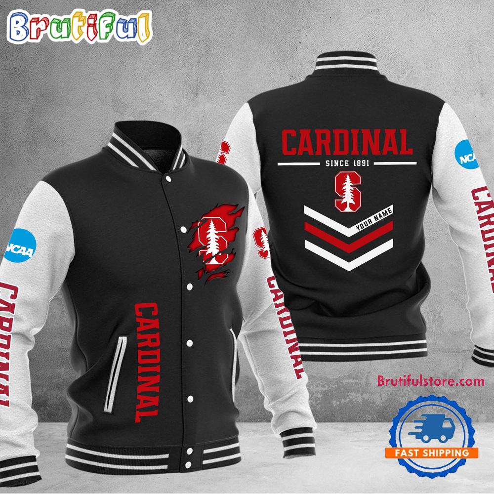Sportswearmerch Stanford Cardinal NCAA Personalized Personalized Baseball Jacket For Fan