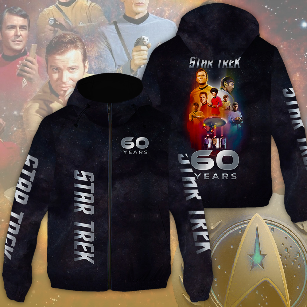 Sportswearmerch Star Trek Movie Windbreaker Jacket For Fan