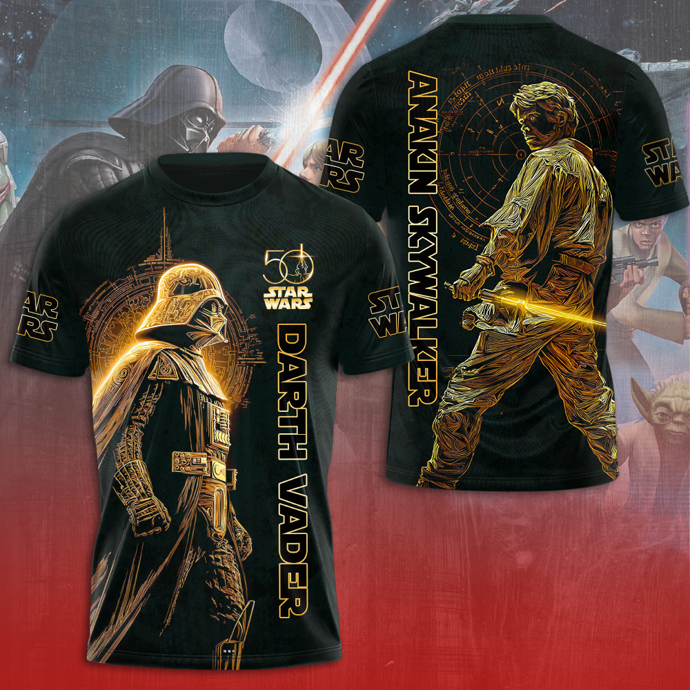 Sportswearmerch Star Wars Movie Personalized T-shirt For Fan
