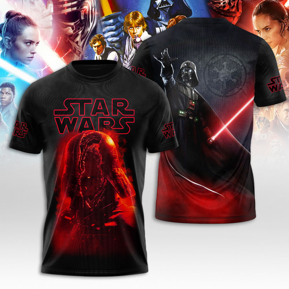 Sportswearmerch Star Wars Movie Personalized T-shirt For Fan
