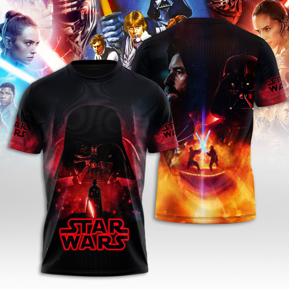 Sportswearmerch Star Wars Movie Personalized T-shirt For Fan
