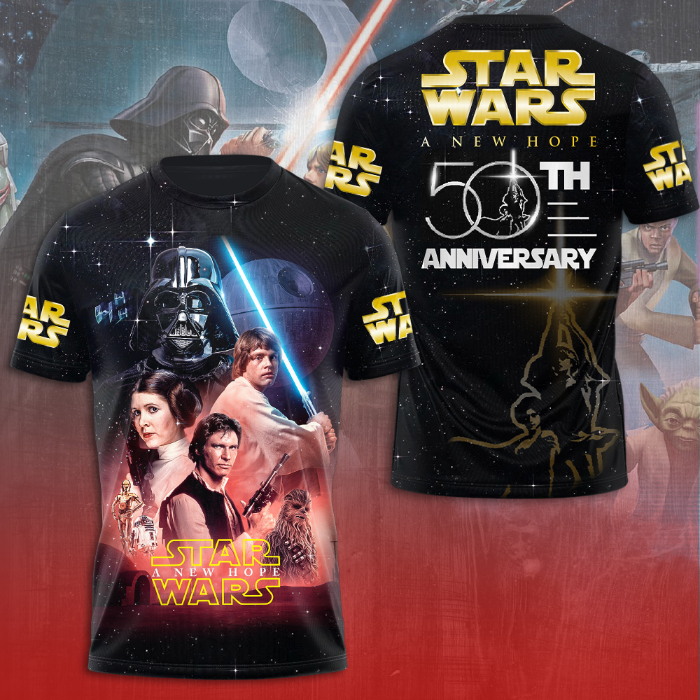 Sportswearmerch Star Wars Movie Personalized T-shirt For Fan