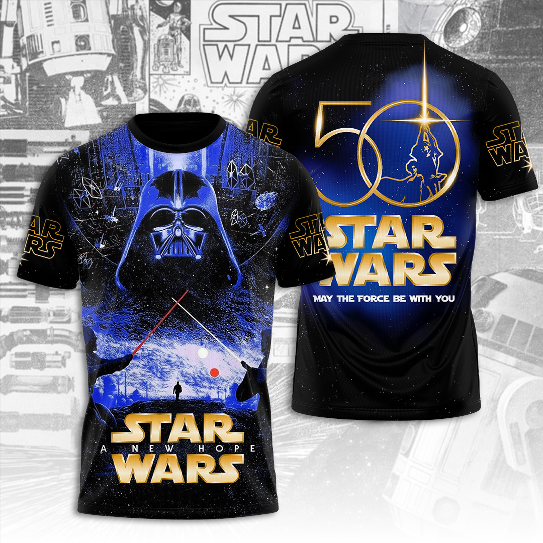 Sportswearmerch Star Wars Movie Personalized T-shirt For Fan