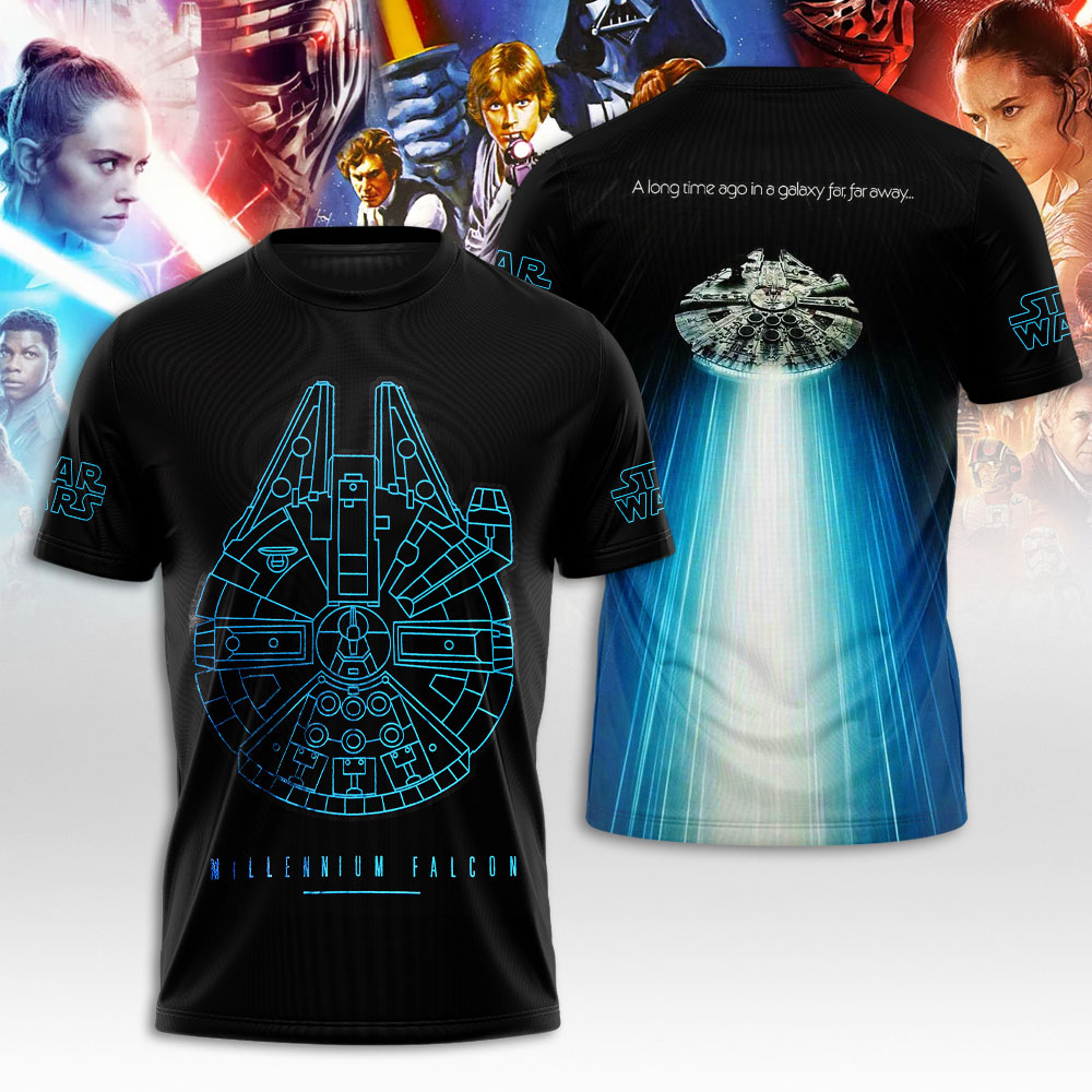 Sportswearmerch Star Wars Movie Personalized T-shirt For Fan