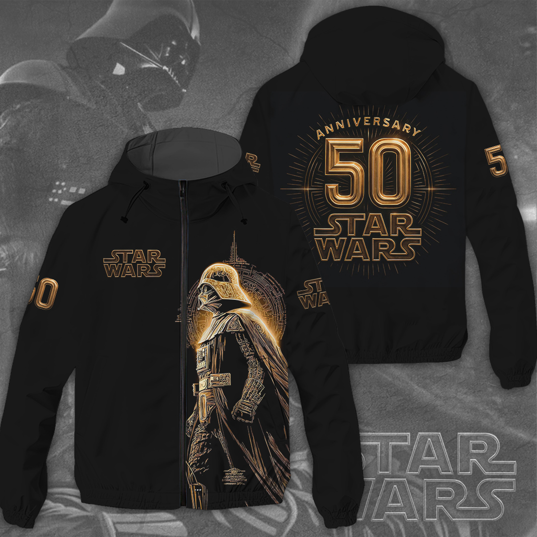 Sportswearmerch Star Wars Movie Windbreaker Jacket For Fan
