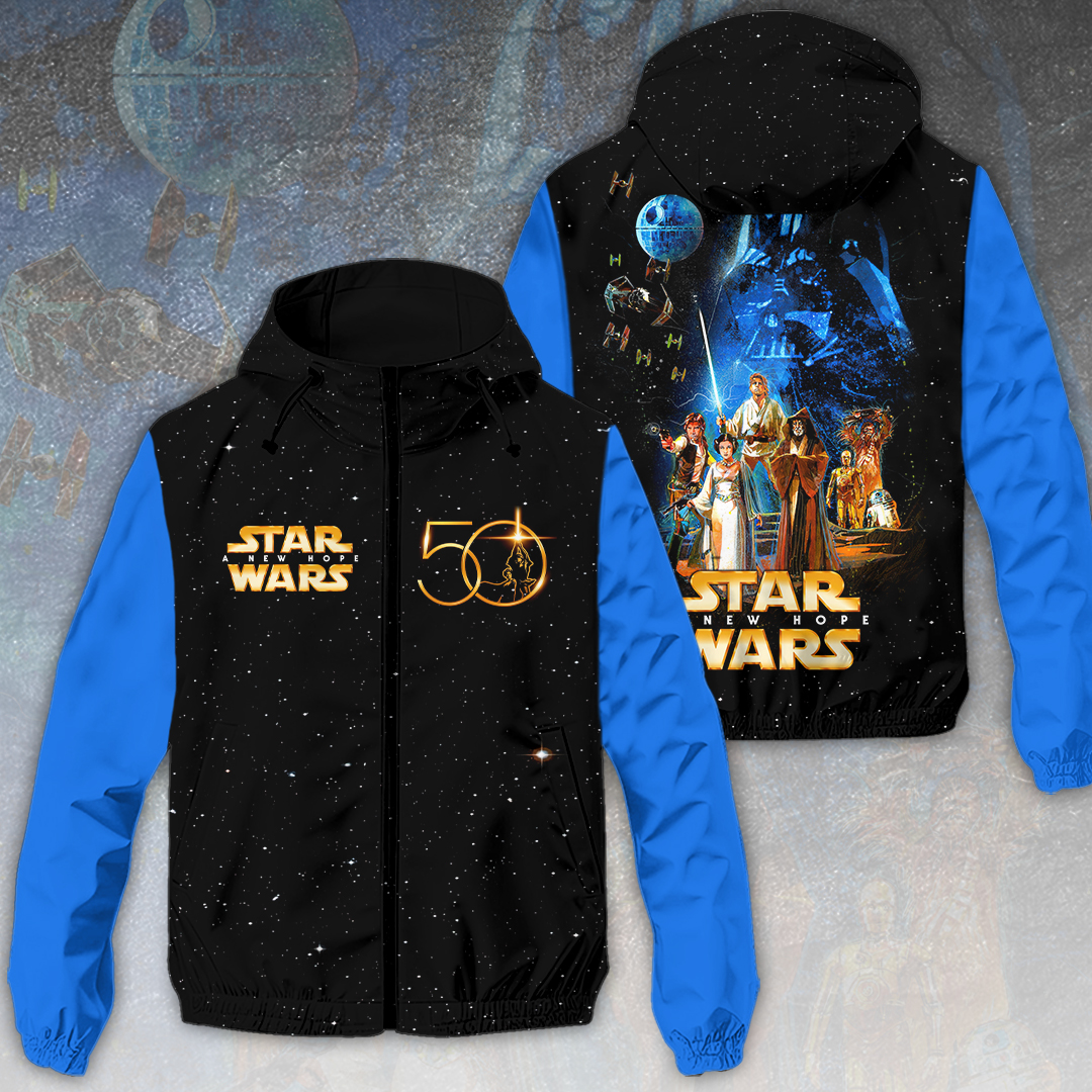 Sportswearmerch Star Wars Movie Windbreaker Jacket For Fan