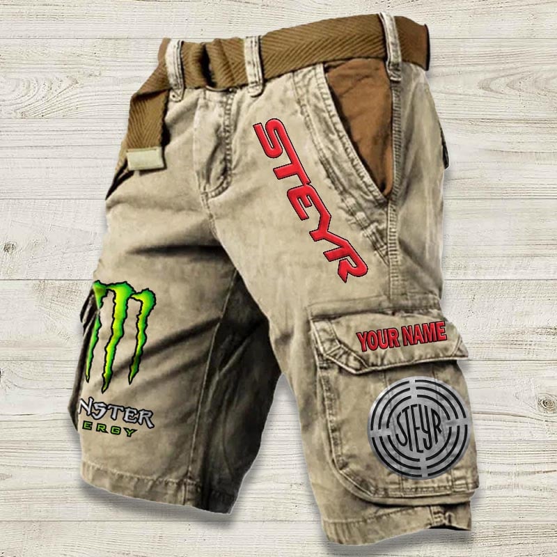 Sportswearmerch Steyr Tractor Denim Short For Fan