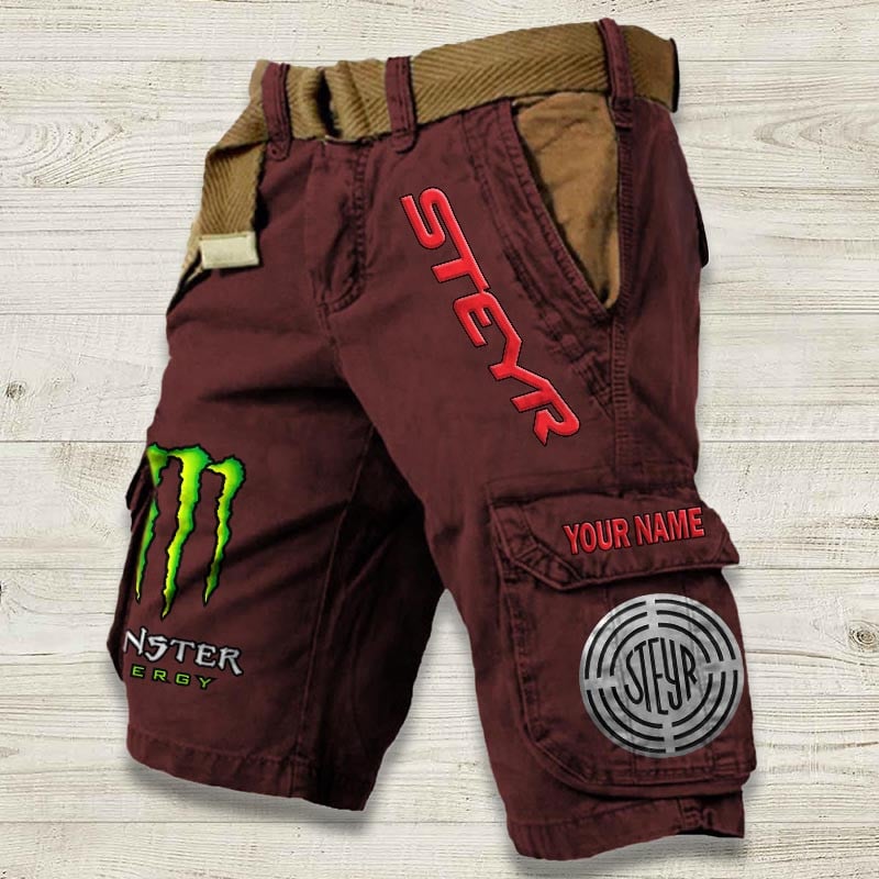 Sportswearmerch Steyr Tractor Denim Short For Fan