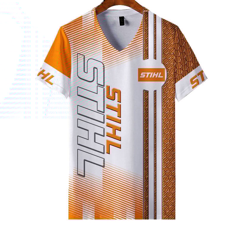 Sportswearmerch Stihl Personalized Fashion V-neck Women T-shirt For Fan
