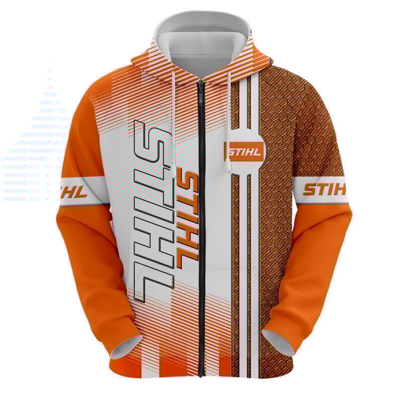 Sportswearmerch Stihl Personalized Fashion Zip Hoodie For Fan