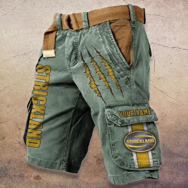 Sportswearmerch Strickland Tractor Denim Short For Fan
