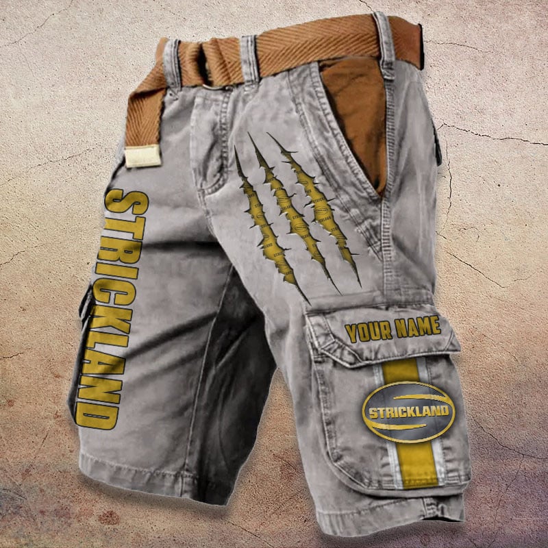 Sportswearmerch Strickland Tractor Denim Short For Fan
