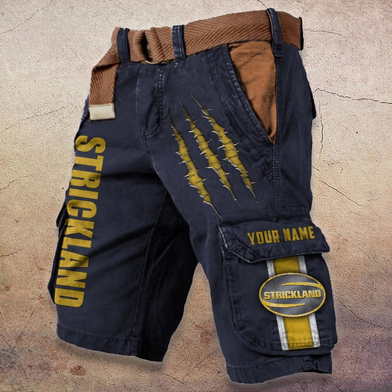 Sportswearmerch Strickland Tractor Denim Short For Fan