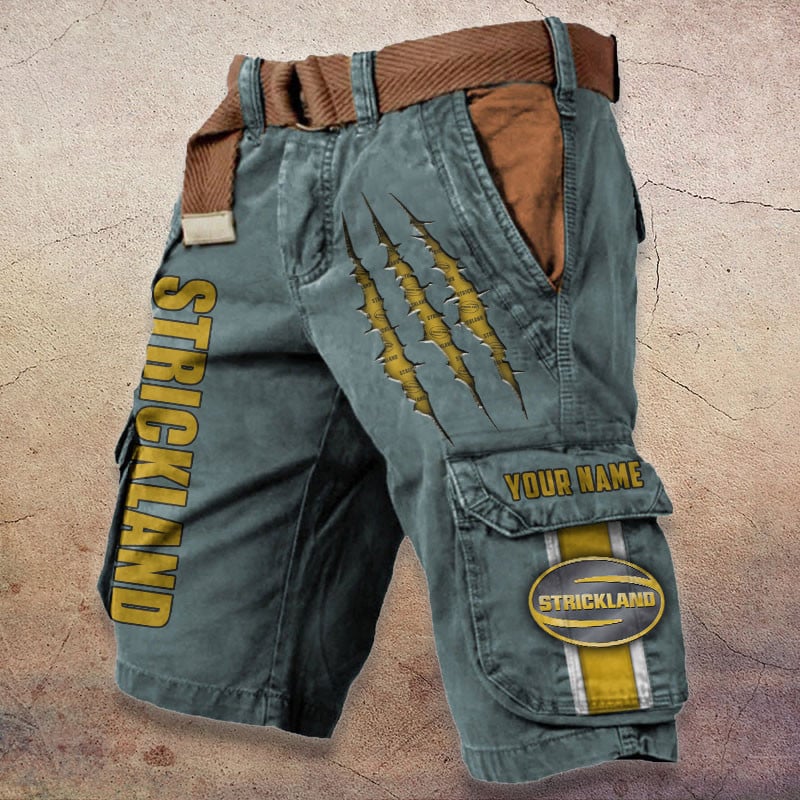 Sportswearmerch Strickland Tractor Denim Short For Fan