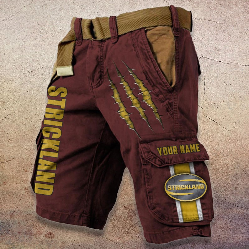 Sportswearmerch Strickland Tractor Denim Short For Fan