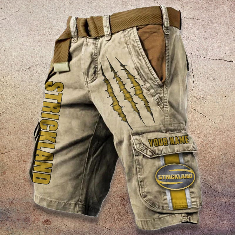 Sportswearmerch Strickland Tractor Denim Short For Fan