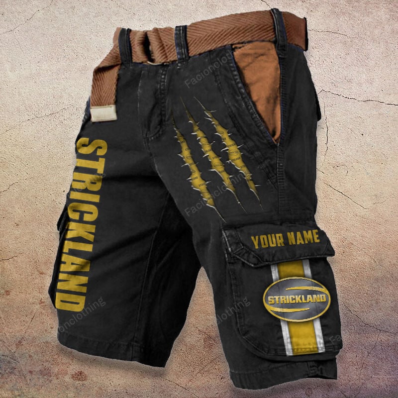 Sportswearmerch Strickland Tractor Denim Short For Fan