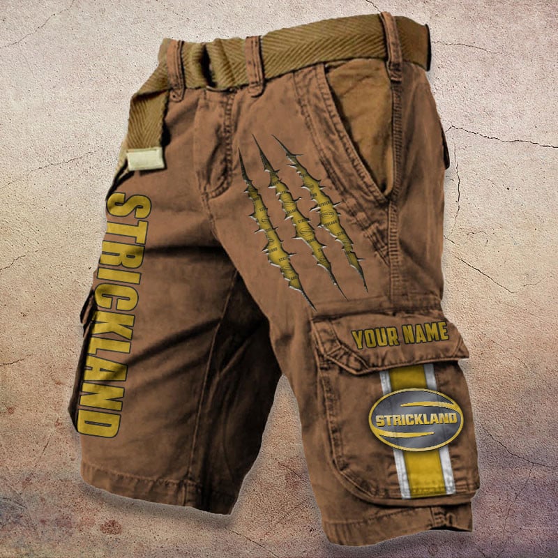 Sportswearmerch Strickland Tractor Denim Short For Fan