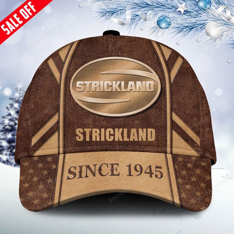 Sportswearmerch Strickland Tractor Personalized Classic Cap For Fan