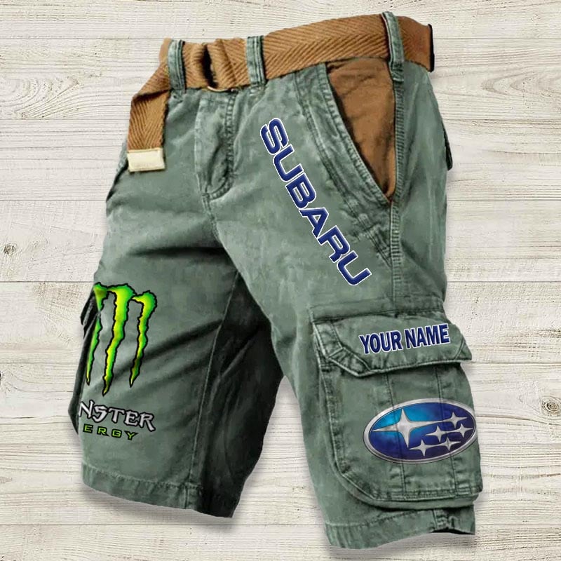 Sportswearmerch Subaru Car Denim Short For Fan