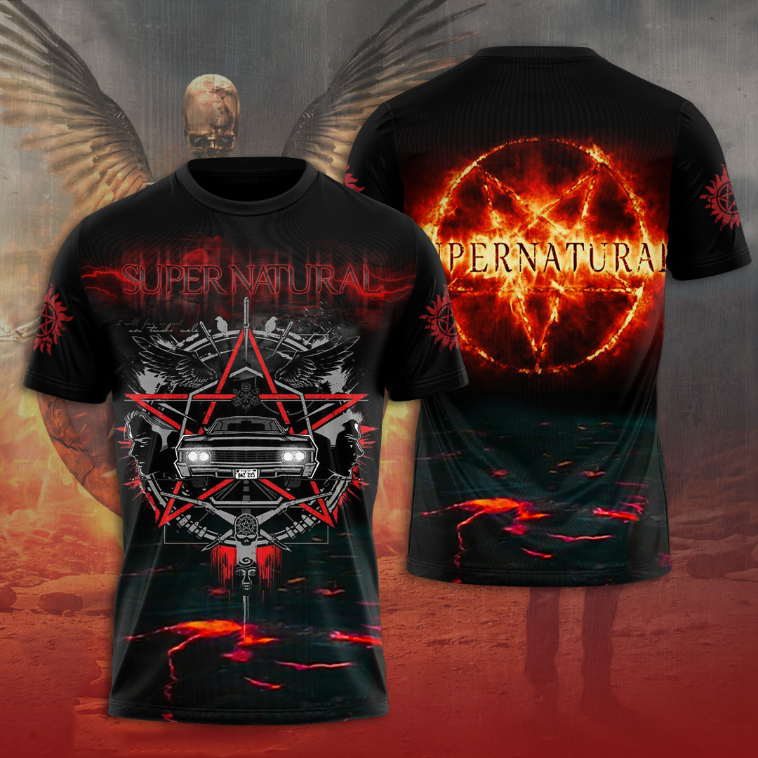 Sportswearmerch Supernatural Movie Personalized T-shirt For Fan