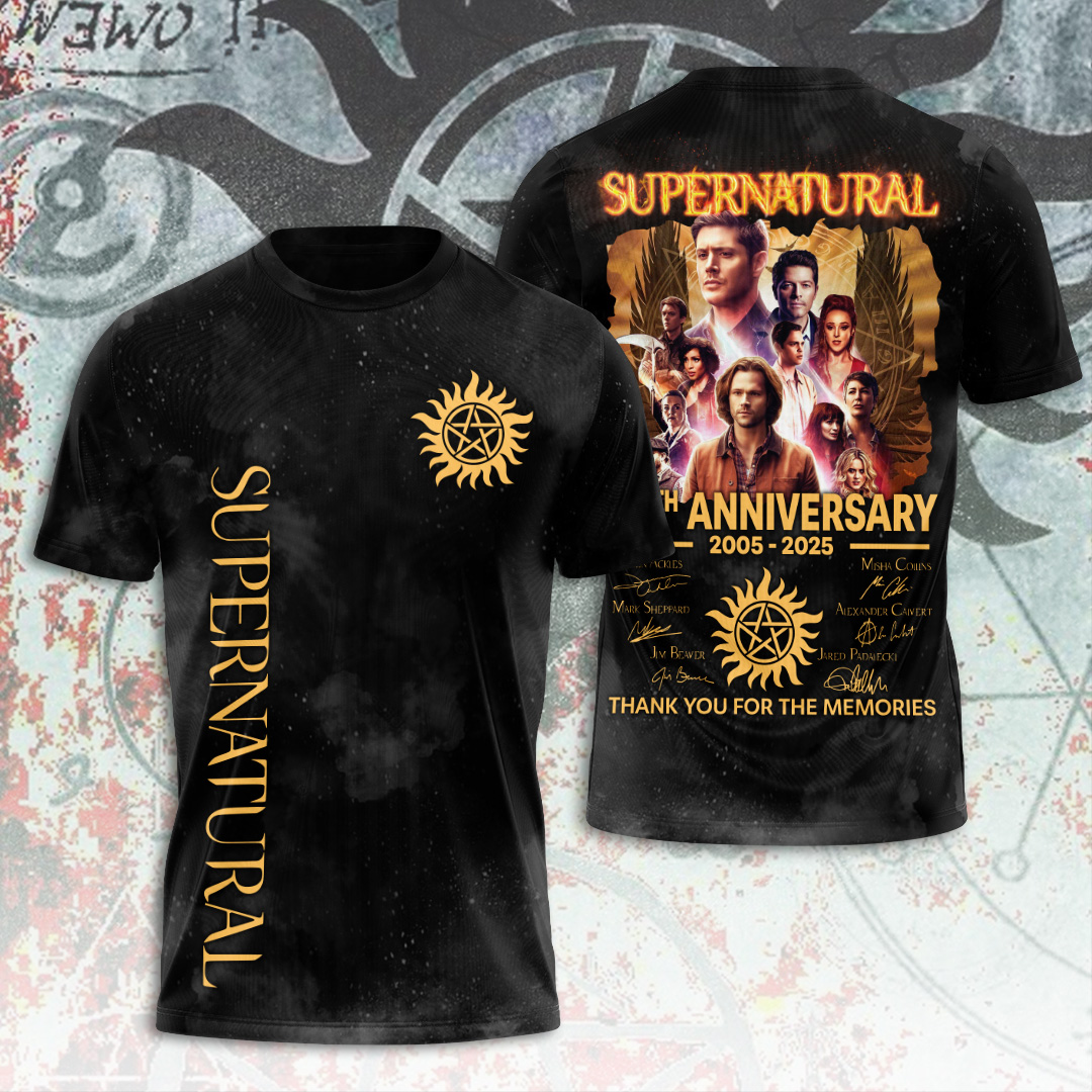 Sportswearmerch Supernatural Movie Personalized T-shirt For Fan
