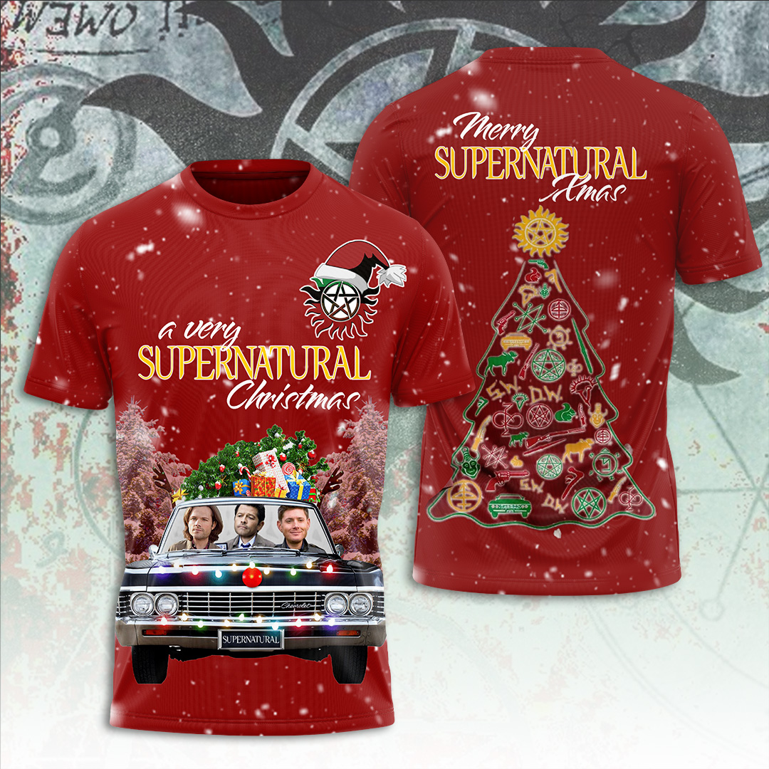 Sportswearmerch Supernatural Movie Personalized T-shirt For Fan