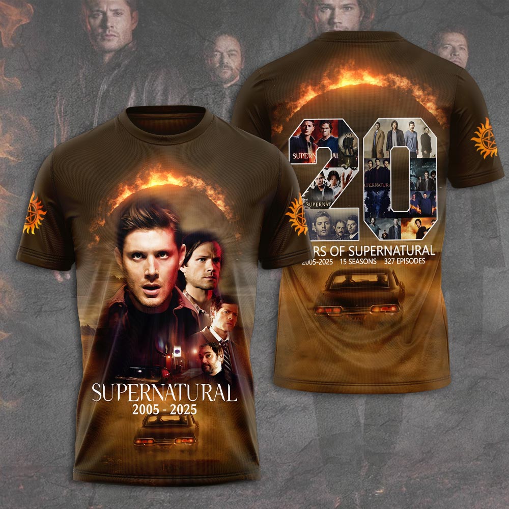 Sportswearmerch Supernatural Movie Personalized T-shirt For Fan