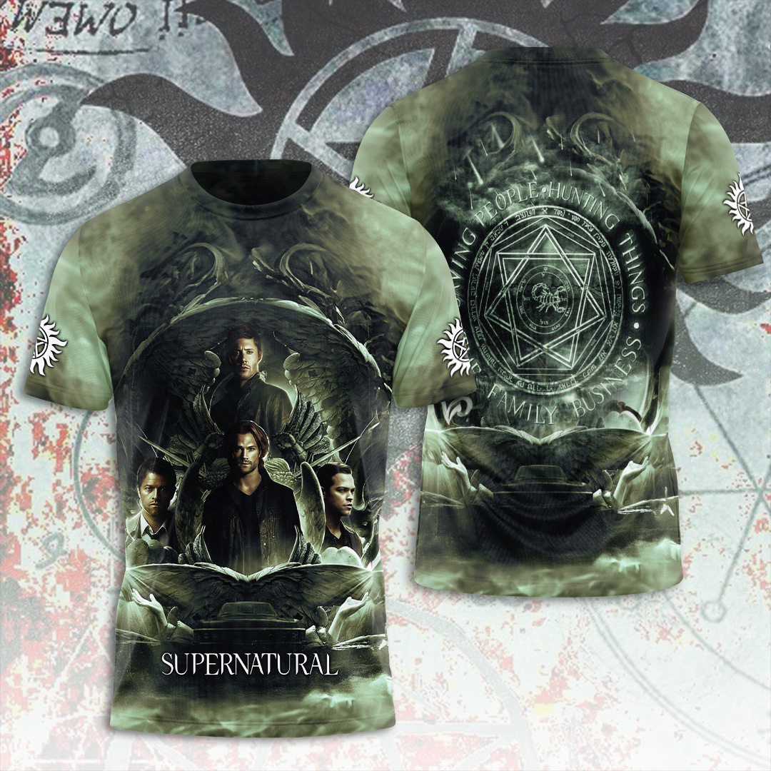 Sportswearmerch Supernatural Movie Personalized T-shirt For Fan