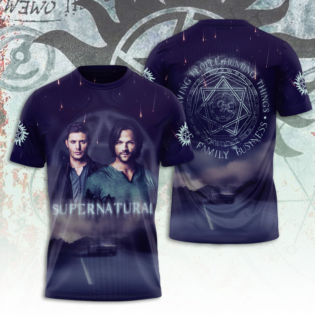 Sportswearmerch Supernatural Movie Personalized T-shirt For Fan