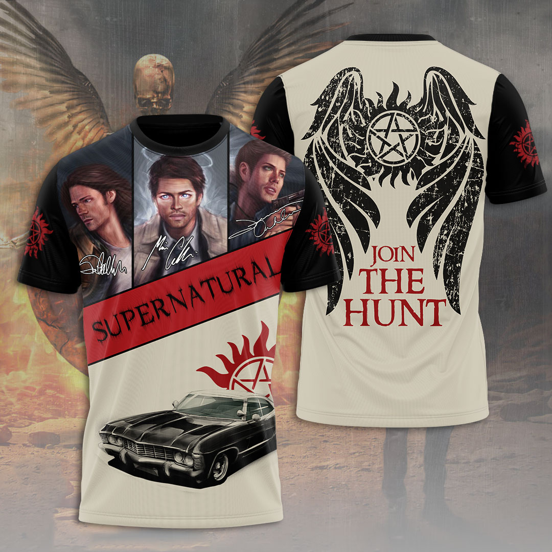 Sportswearmerch Supernatural Movie Personalized T-shirt For Fan